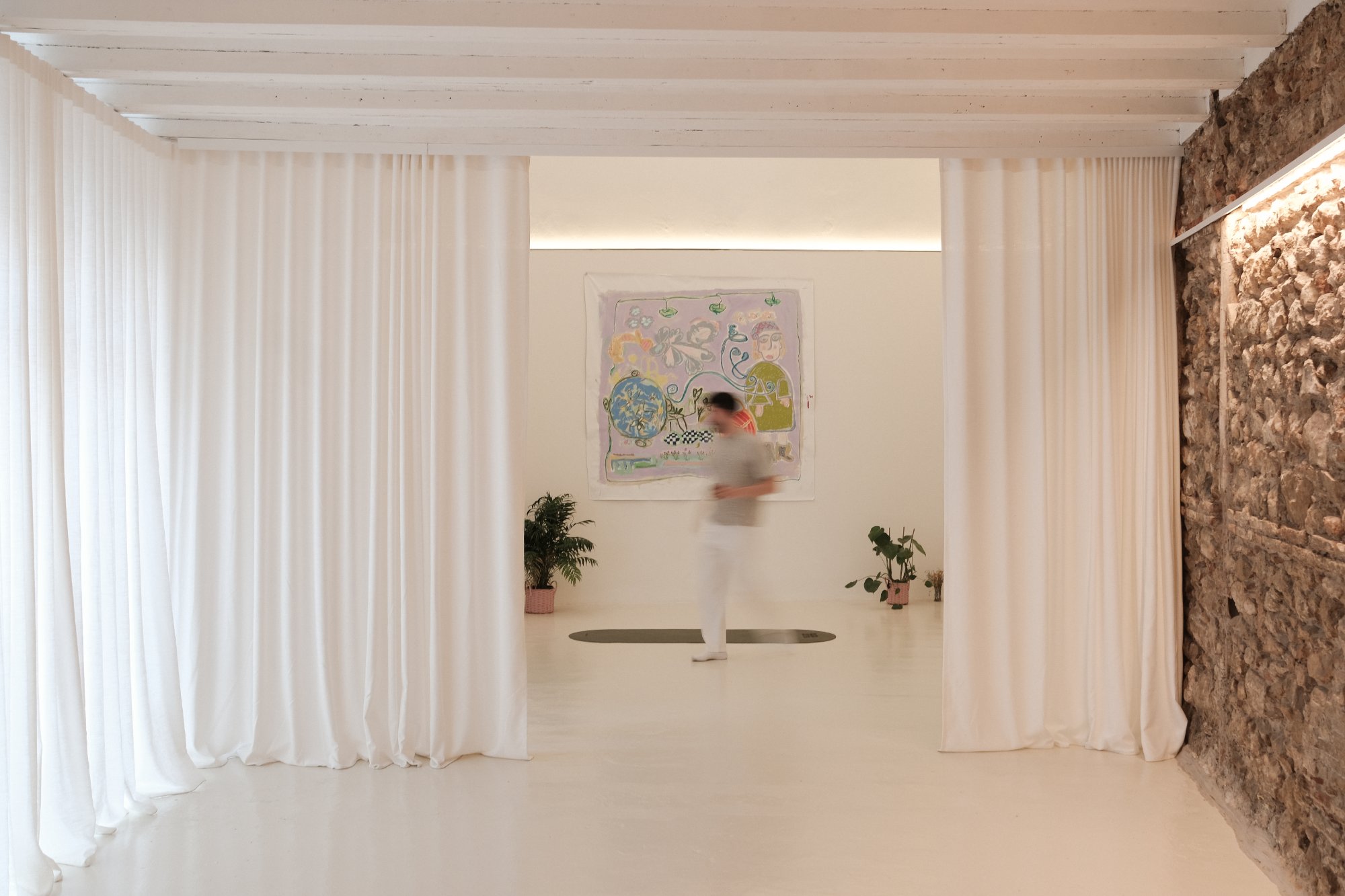Espacio interior de Casa Lenta