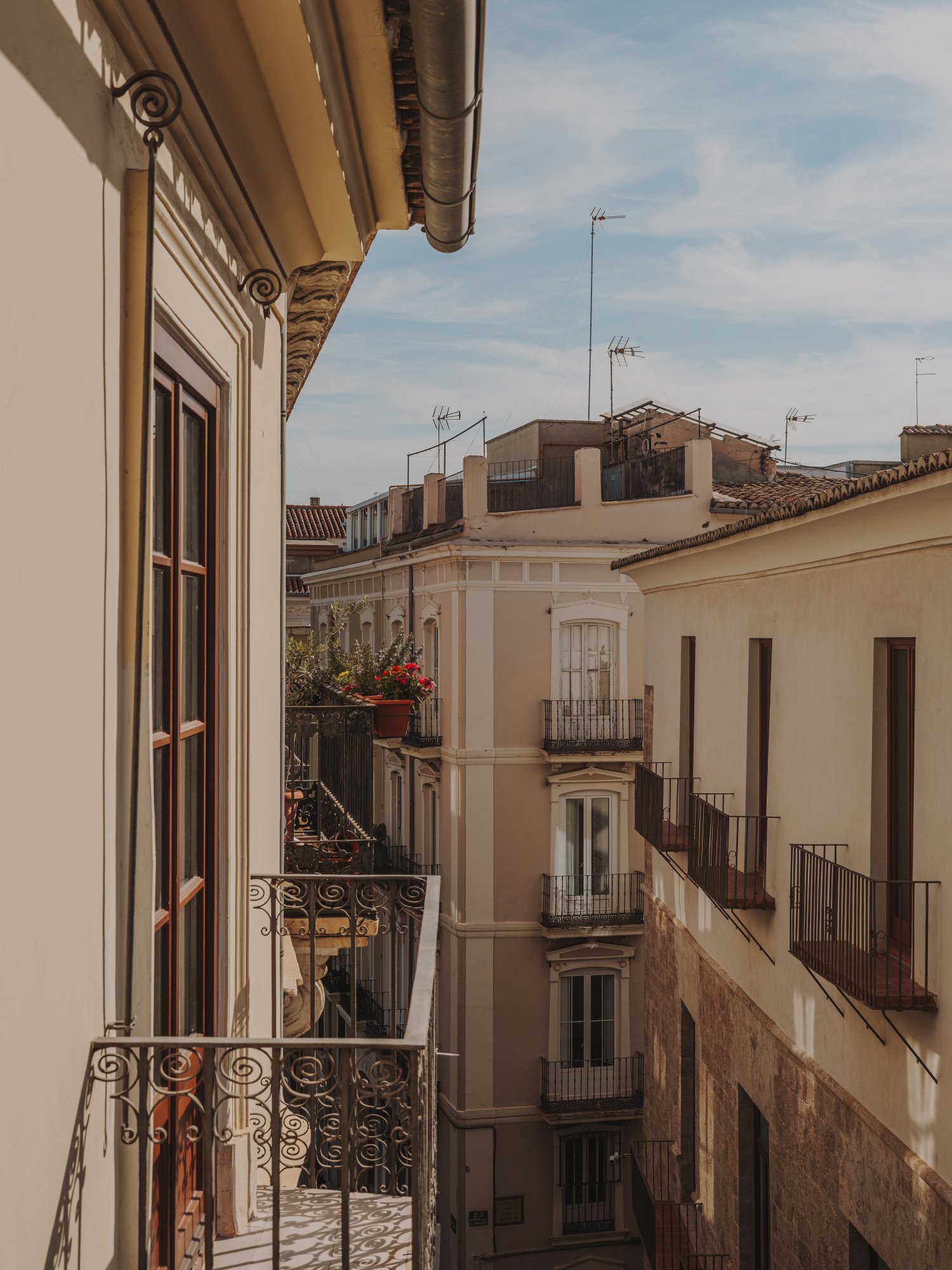 Vista de balcón