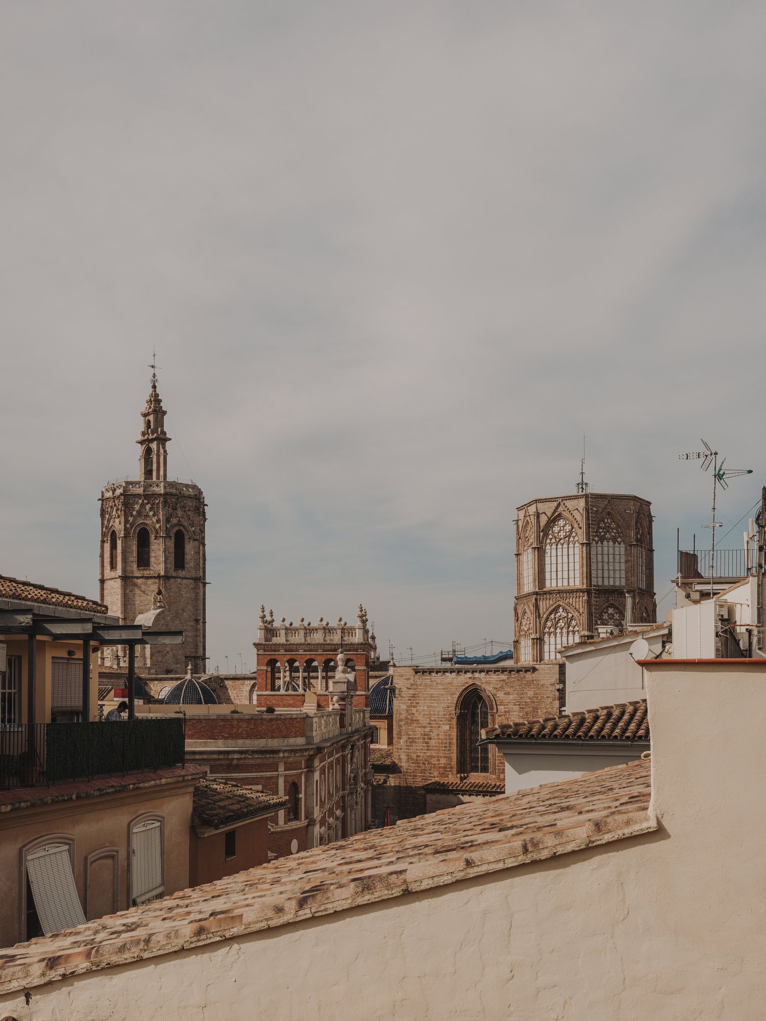 Vista catedral desde el balcón